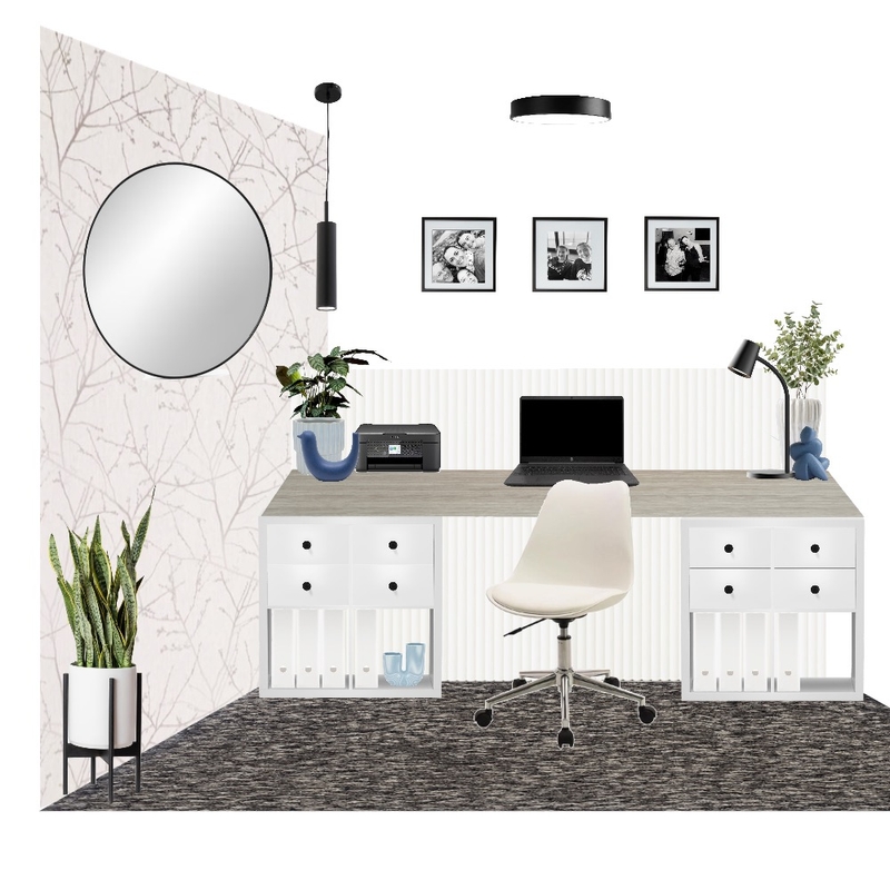 Hoffman – Office – Concept 1 Mood Board by Room with a View on Style Sourcebook