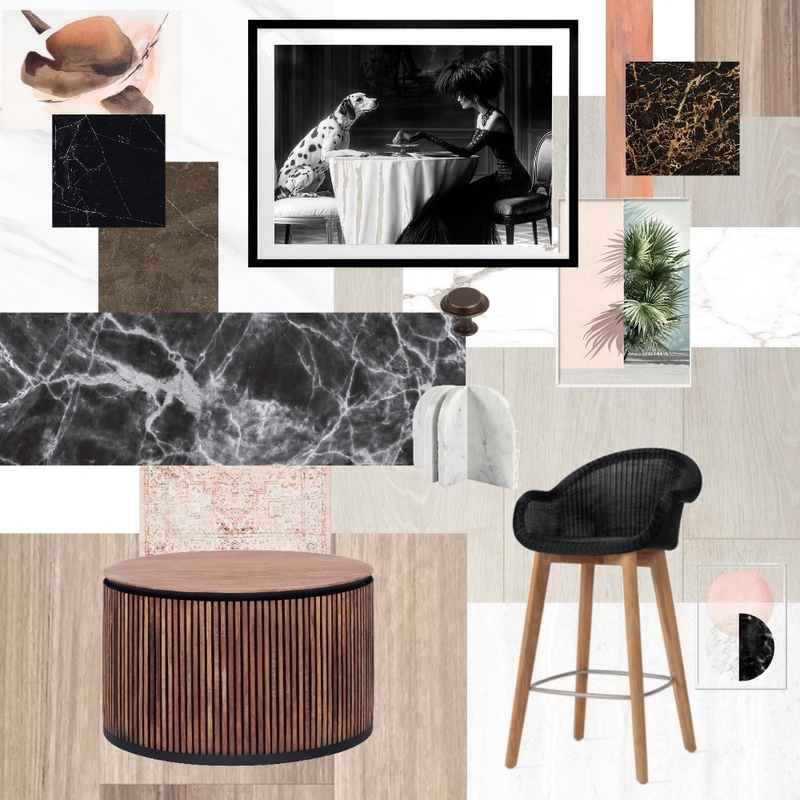 Blush Contemporary Film Noir Mood Board by SilverOwl on Style Sourcebook
