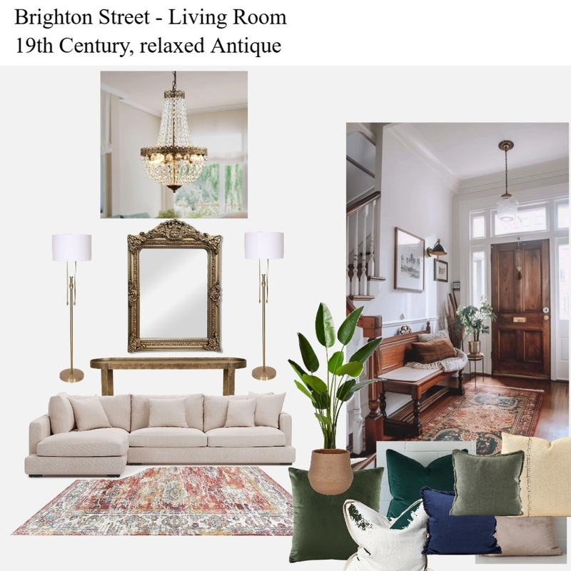 Brighton Street - Living Room Mood Board by Daley Cook Designs on Style Sourcebook