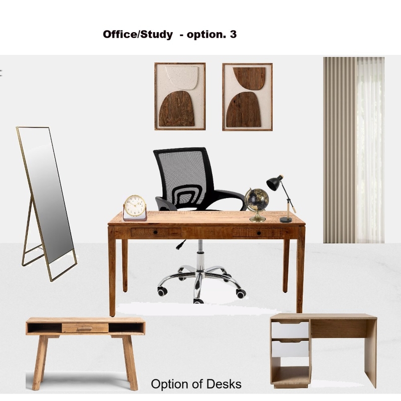 Uche's Office/Study - Mood board option 3 Mood Board by Asma Murekatete on Style Sourcebook