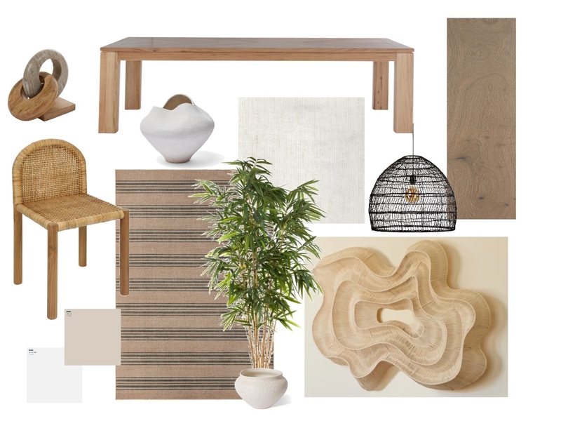 Dining Room Sample Board Mood Board by allie_reading on Style Sourcebook