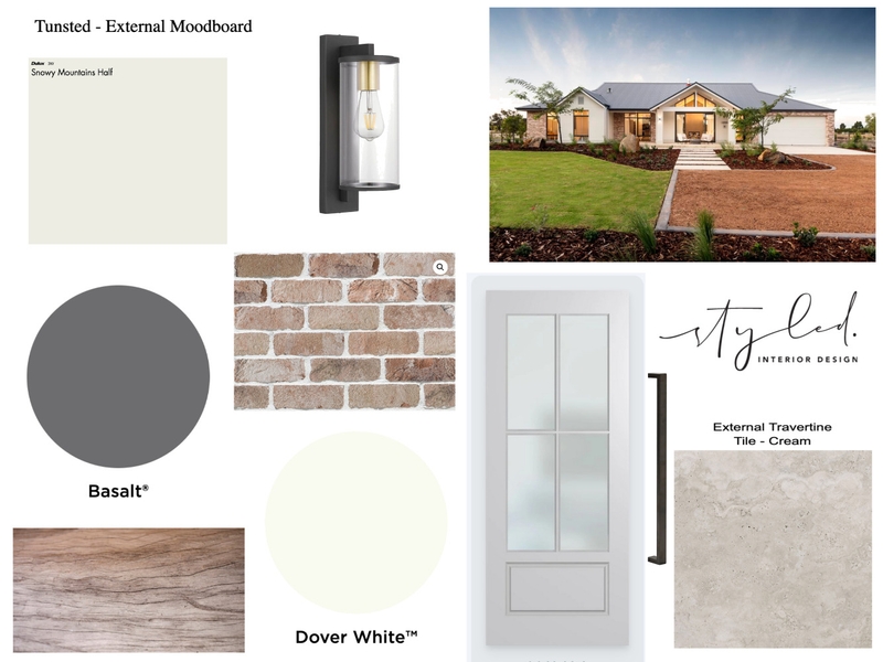Tunsted - External Mood Board by Styled Interior Design on Style Sourcebook