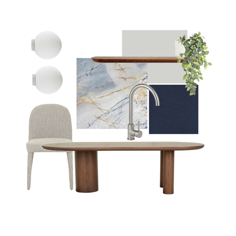 Built in Table- Kitchen Design Mood Board by XYLA Interiors on Style Sourcebook