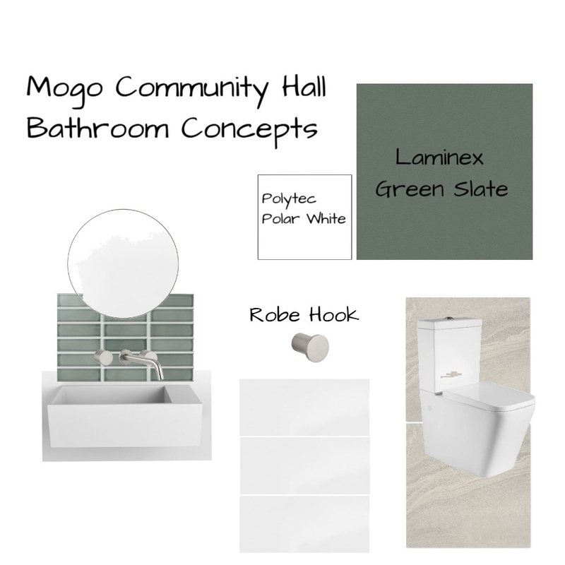 Mogo bathrooms Mood Board by Jem Crestani Interior and Colour Consulting on Style Sourcebook