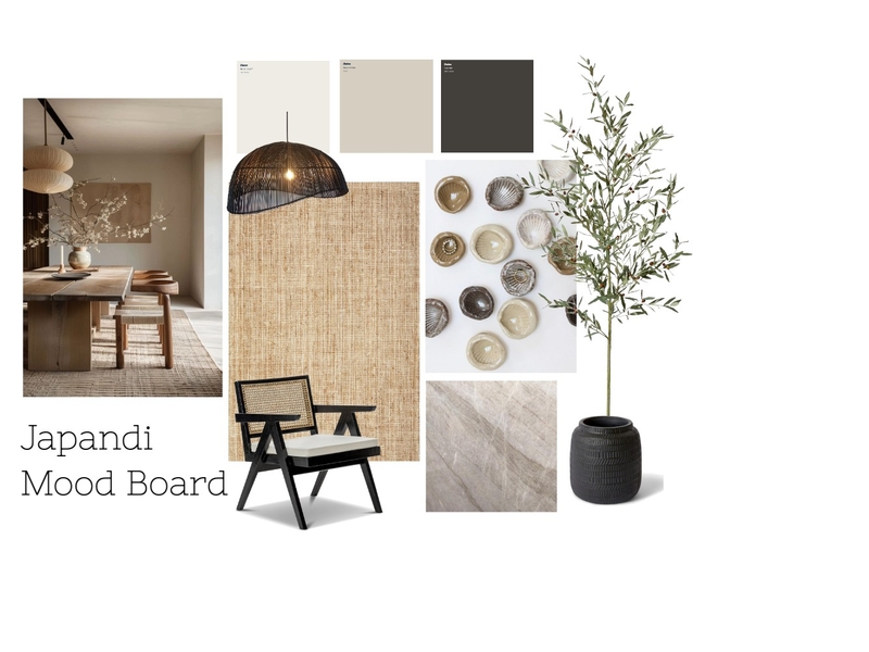 Japandi Mood Board Mood Board by jayda.drummond on Style Sourcebook