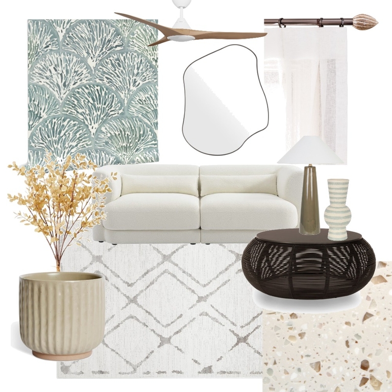 Coastal Calm Interior Mood Board by AmberGDesign on Style Sourcebook