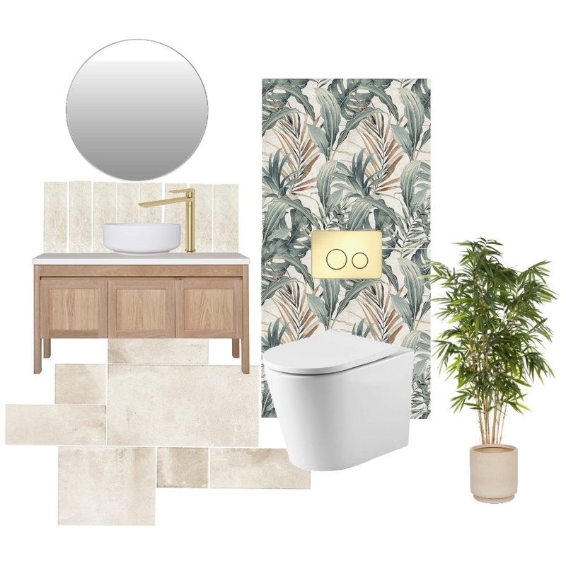 Botanic Toilet Mood Board by Dazza039 on Style Sourcebook
