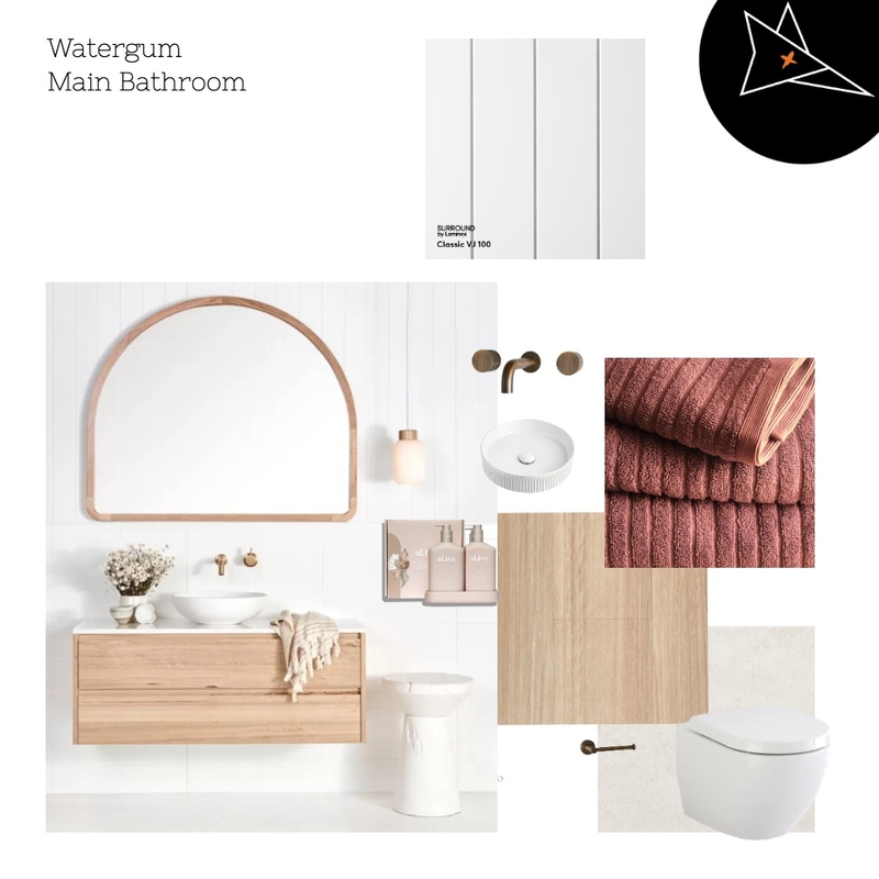 Watergum Guest Bedroom/Study Mood Board by FOXKO on Style Sourcebook