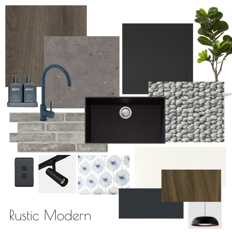Armstrong - Dark & Moody Mood Board by dkidd on Style Sourcebook