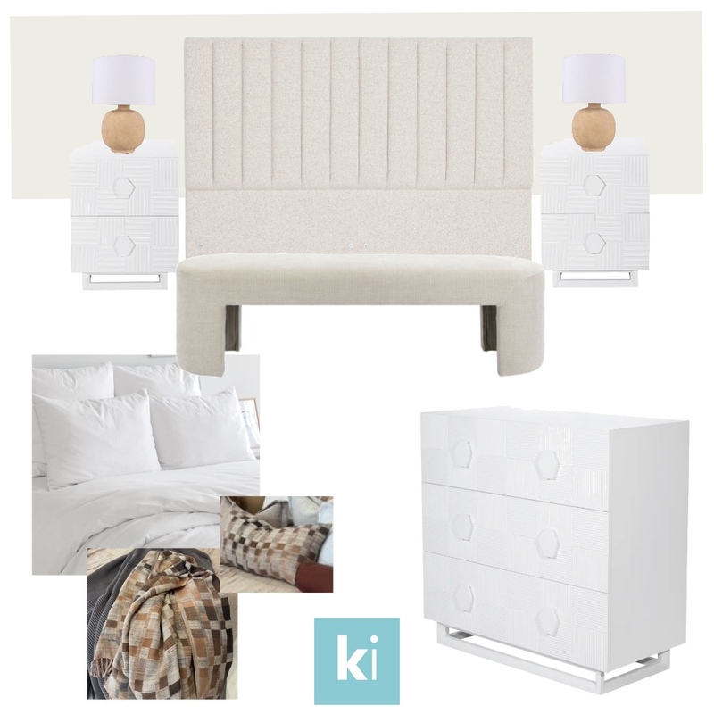 Main Bed Mood Board by Karanda Interiors on Style Sourcebook