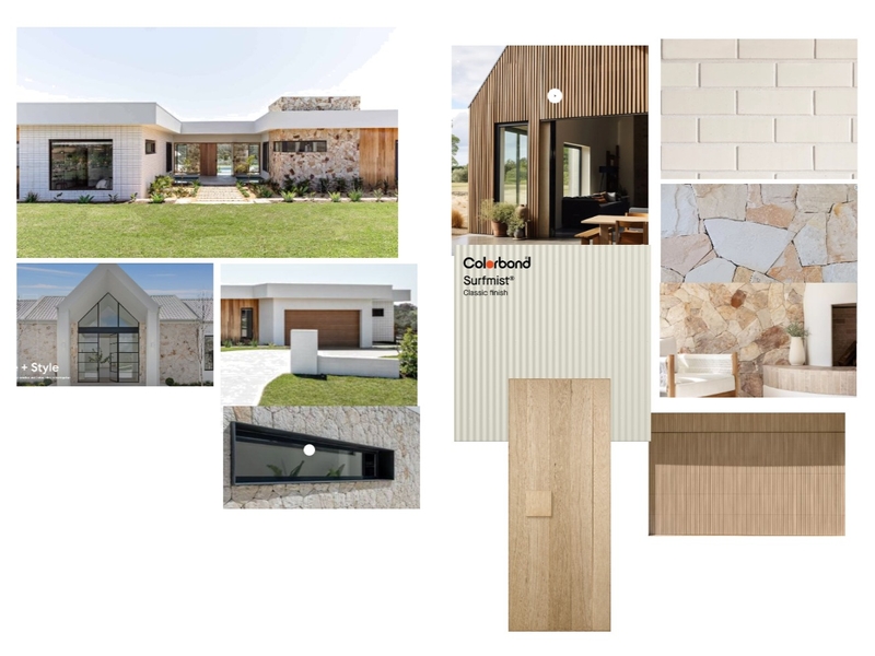 External facade Mood Board by kailanptyltd@gmail.com on Style Sourcebook