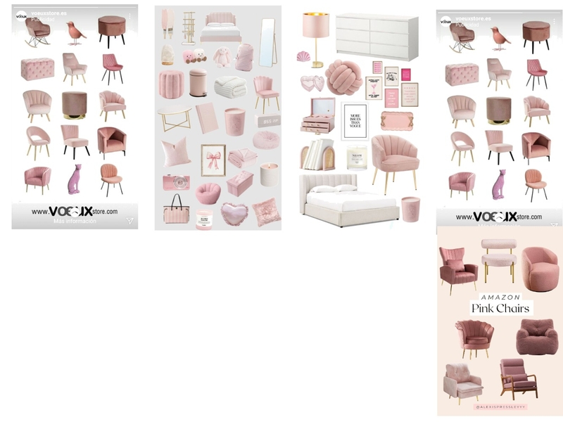 Barbie pink furniture 3 Mood Board by soniaghanem2@gmail.com on Style Sourcebook