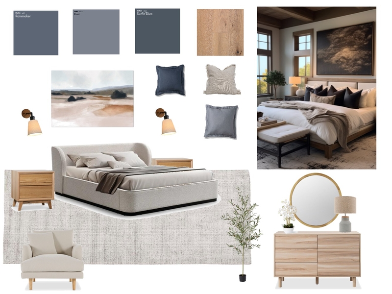 Bedroom 1 Mood Board by Lauren Hooligan on Style Sourcebook