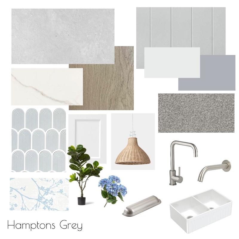 Hamptons Grey Mood Board by Hermitage Building Group Pty Ltd on Style Sourcebook