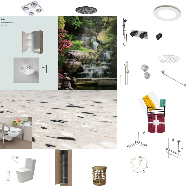 styleboard  extra needs bathroom Mood Board by Paless Homes on Style Sourcebook