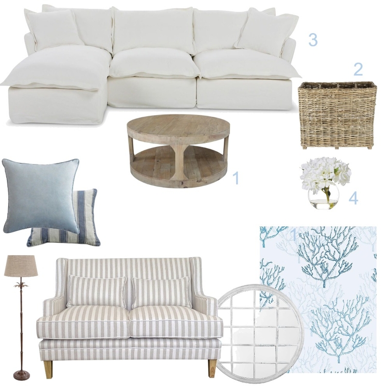 Hamptons Mood Board by Andrew Bowen on Style Sourcebook