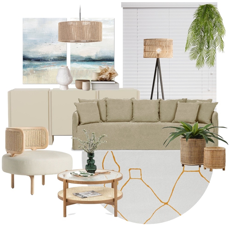 Paradise Amy Gold Round Mood Board by Rug Culture on Style Sourcebook