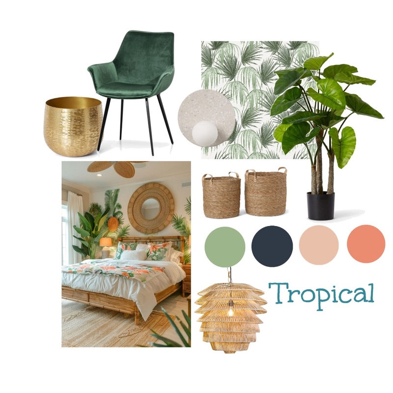 Tropical mood board Mood Board by oliviaduane4 on Style Sourcebook