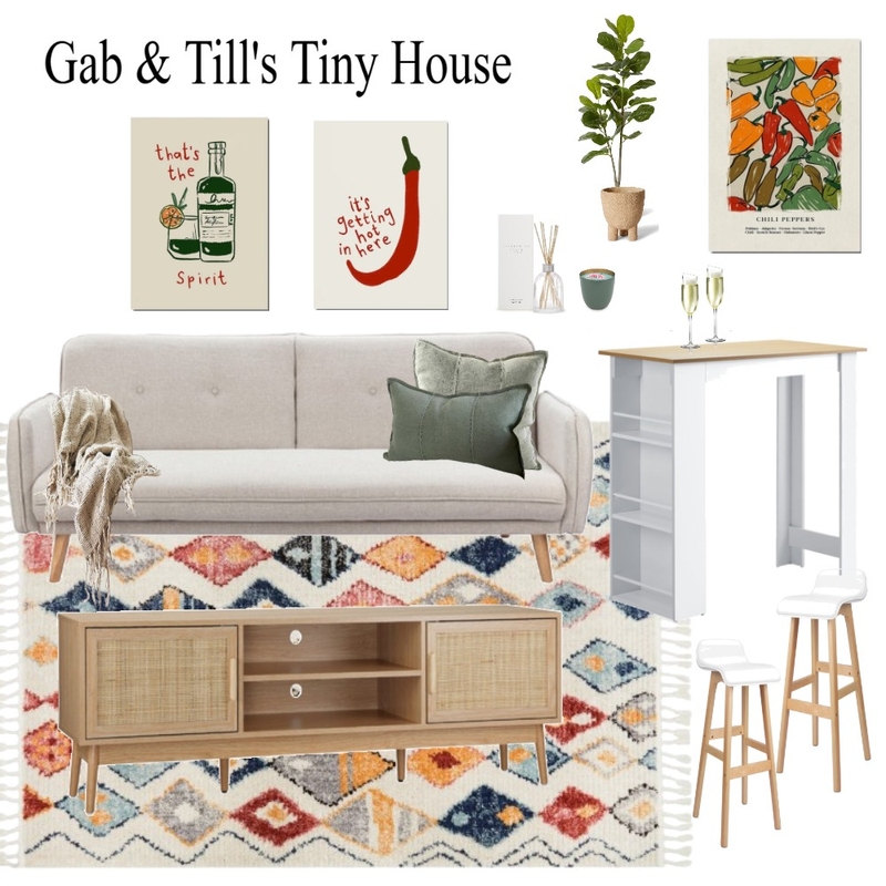Gab & Till's Tiny House Mood Board by Style by Sisters on Style Sourcebook