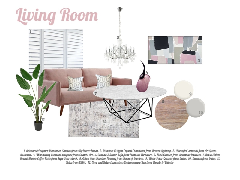 Ground Floor Living Room Mood Board by Loppy on Style Sourcebook