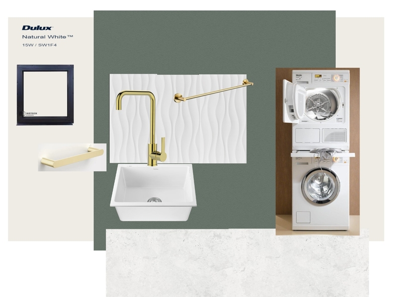 Laundry Brushed Brass Mood Board by Groundhogday on Style Sourcebook