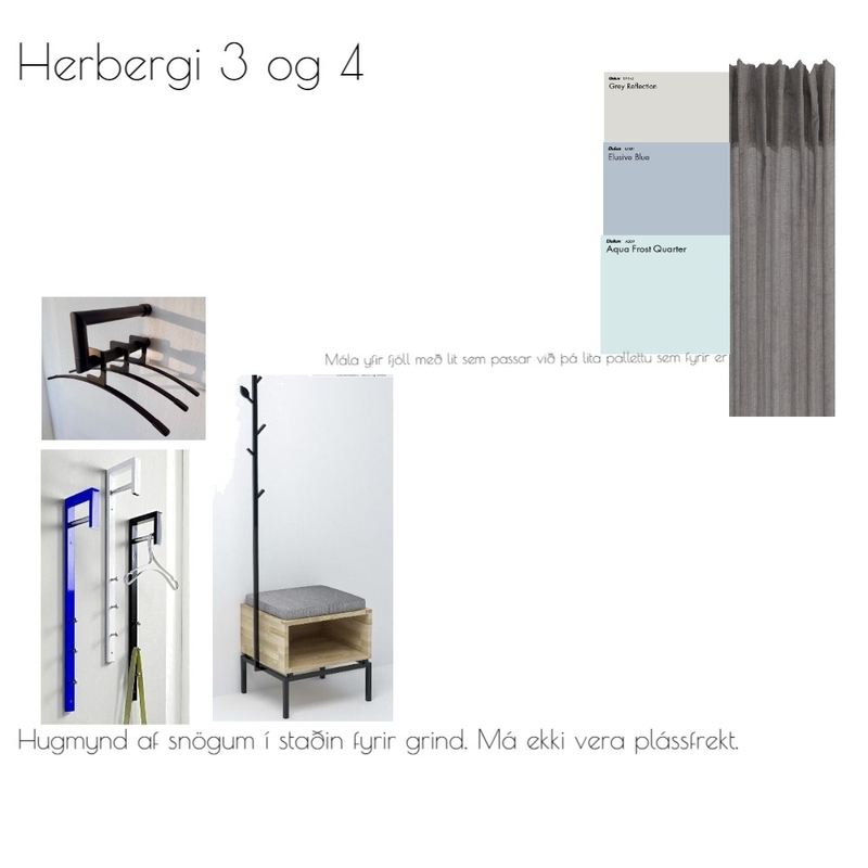 Herbergi 3 og 4 Mood Board by BirnaA on Style Sourcebook