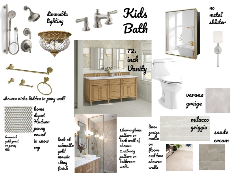 kids bathroom Mood Board by zacberm on Style Sourcebook