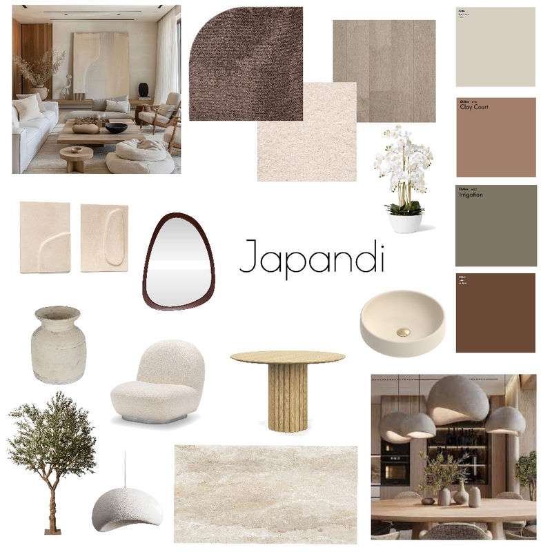 Japandi Mood Board Mood Board by Angie on Style Sourcebook