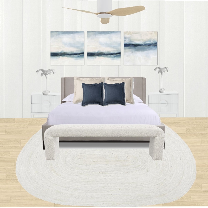 Hamptons Bedroom Mood Board by hannahmcmillan on Style Sourcebook