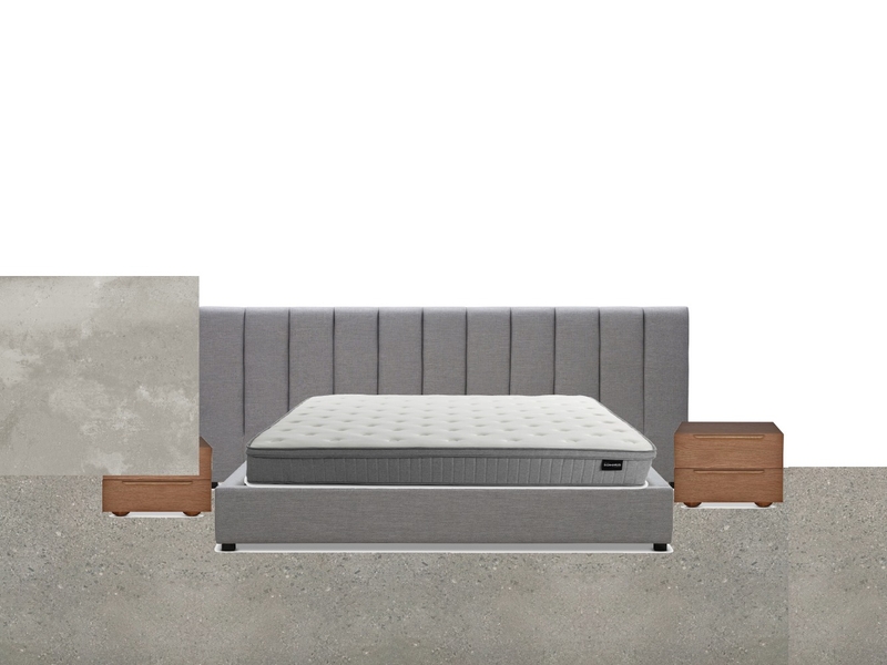 Modern Industrial Bed Mood Board by livcurtis on Style Sourcebook