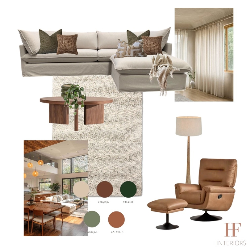 Living Room Mood Board by HF INTERIORS on Style Sourcebook