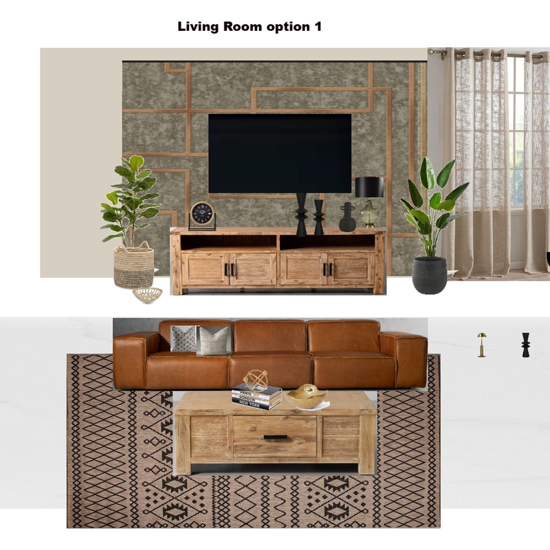 Alida's Living Room Mood board Revised option 1.a Mood Board by Asma Murekatete on Style Sourcebook