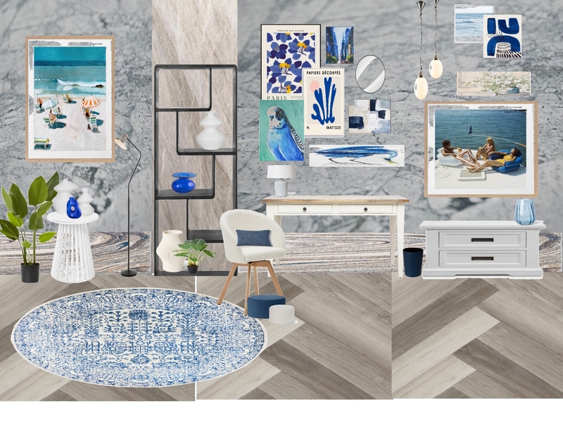 blue study room Mood Board by izzzyy on Style Sourcebook