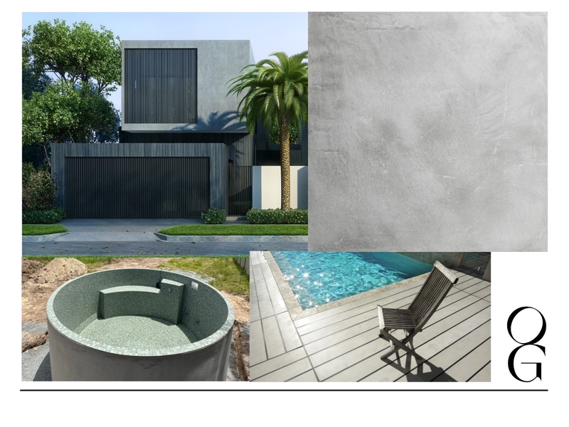 Palm Beach - Exterior Finishes Mood Board by Kathle         Study     en Holland on Style Sourcebook