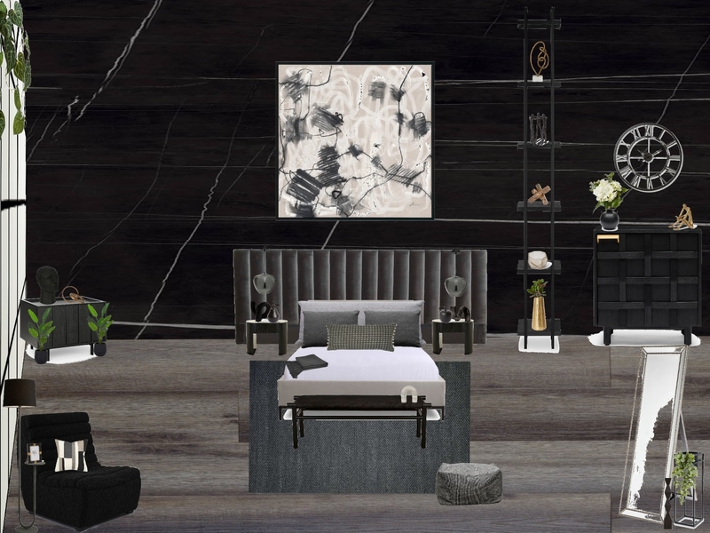 modern industrial bedroom Mood Board by Bug032aa! on Style Sourcebook