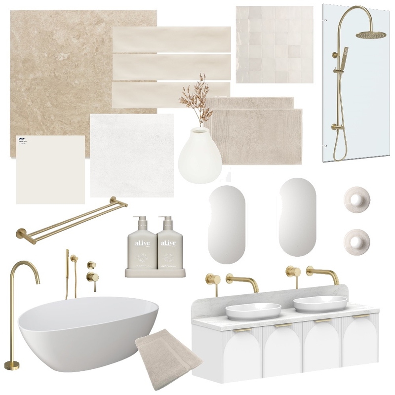 Main Bath Mood Board by Larnee on Style Sourcebook