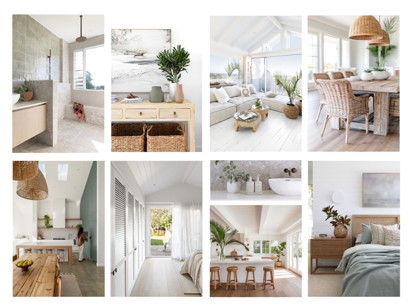 Aussie Coastal Mood Board by Ajeless Designs on Style Sourcebook