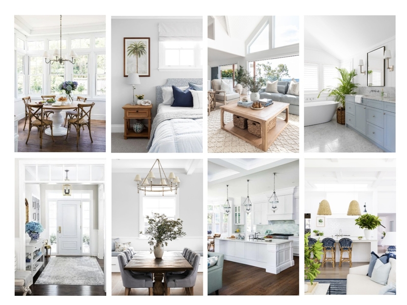 Australian Hamptons Mood Board by Ajeless Designs on Style Sourcebook