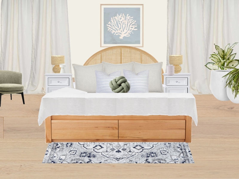 Hampton style bedroom Mood Board by Ambers designs on Style Sourcebook