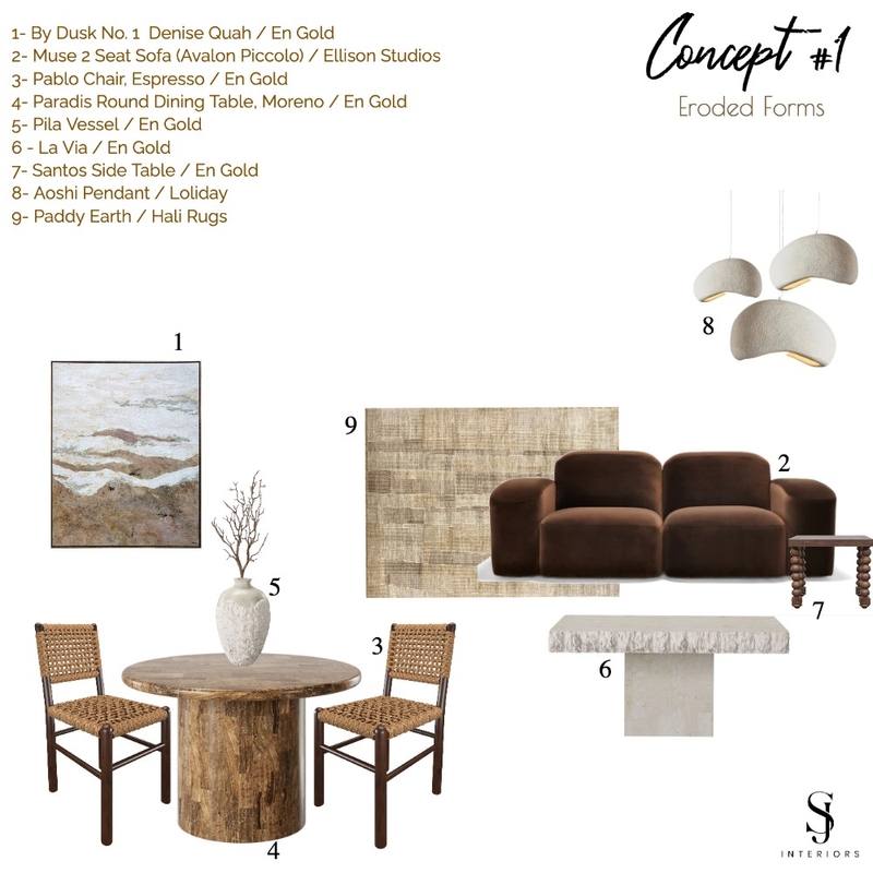 En Gold- Mood board concept #1 Mood Board by sjinteriors on Style Sourcebook