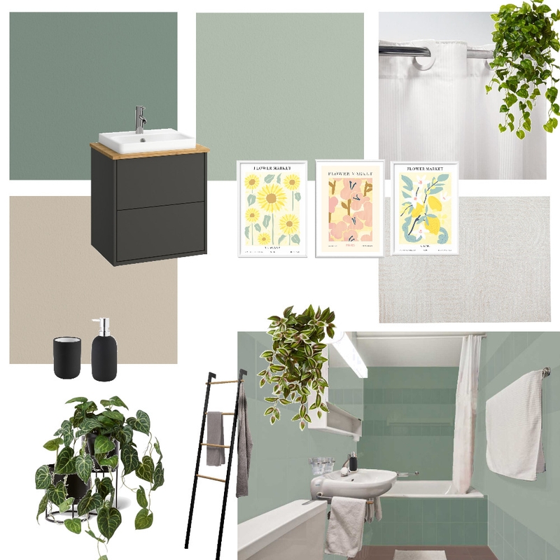 Badezimmer Furter 02 Mood Board by ROOM AND COLOR on Style Sourcebook