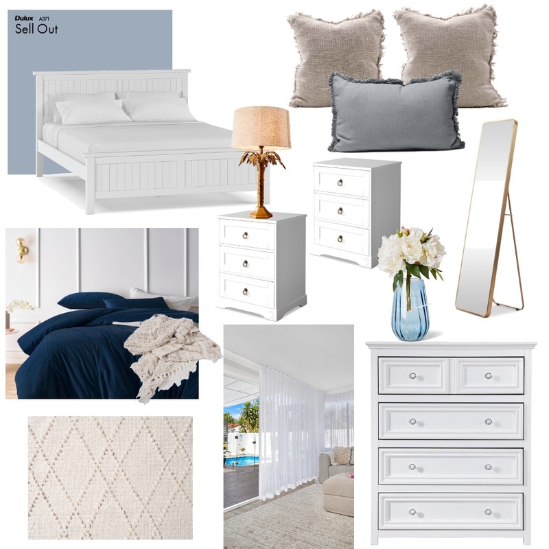 Charlotte's Hamptons room Mood Board by TammyM on Style Sourcebook