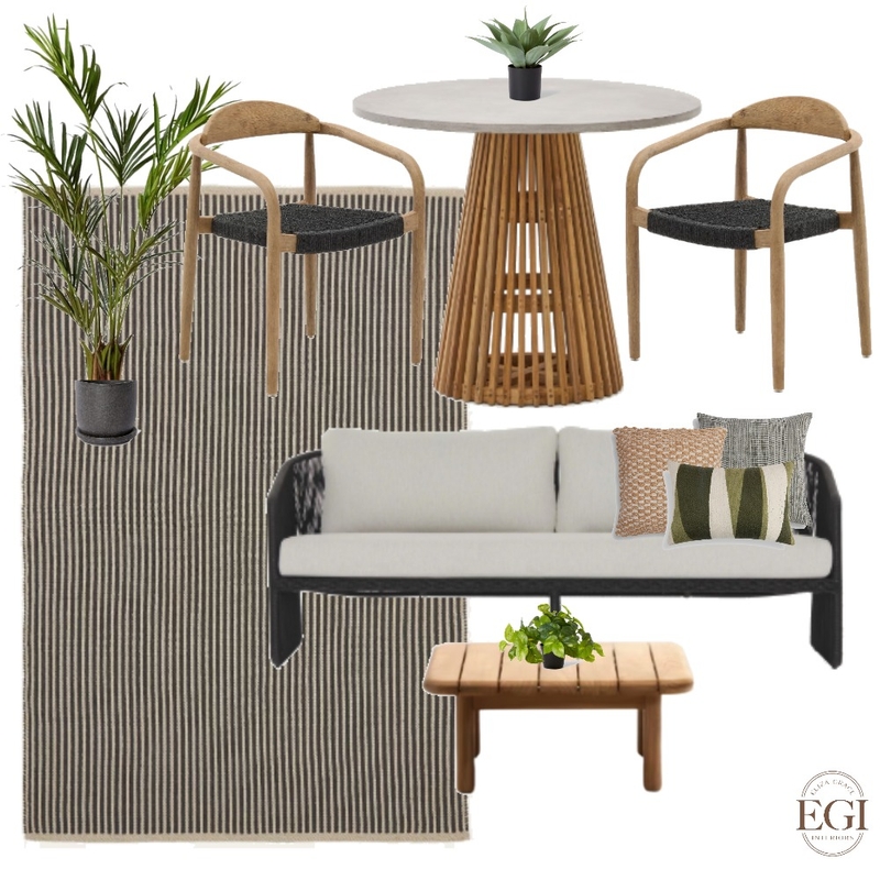 Contemporary Transitional Front Balcony Mood Board by Eliza Grace Interiors on Style Sourcebook