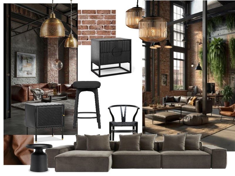 industrial ref Mood Board by DESIGN STUDIO CT on Style Sourcebook
