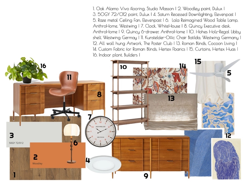 Study - sample board Mood Board by bellakohne on Style Sourcebook