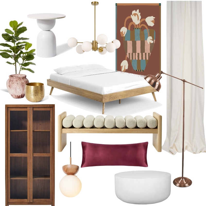 bedroom and reading nook Mood Board by ntocikova@gmail.com on Style Sourcebook