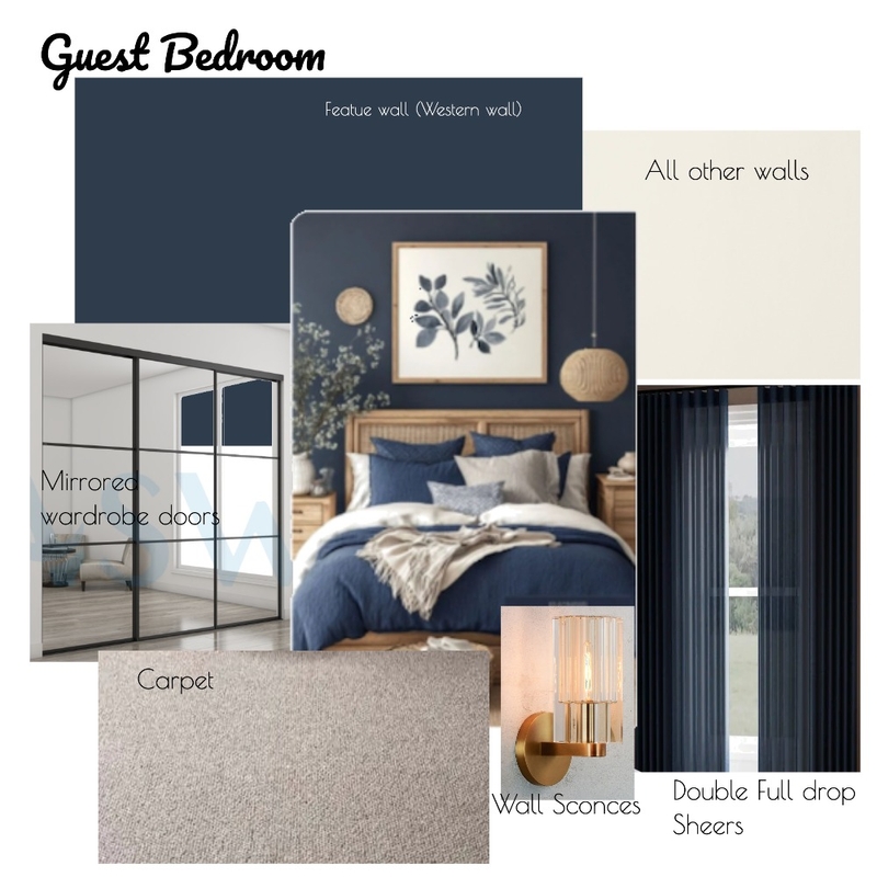 Guest. bedroom Mood Board by chantelle.mardi@gmail.com on Style Sourcebook