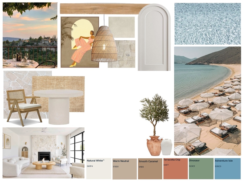 Mediterranean Mood Board by amber.ec@outlook.com.au on Style Sourcebook