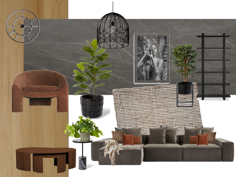 Modern Industrial living room Fabrics Mood Board by hawkyzai@gmail.com on Style Sourcebook