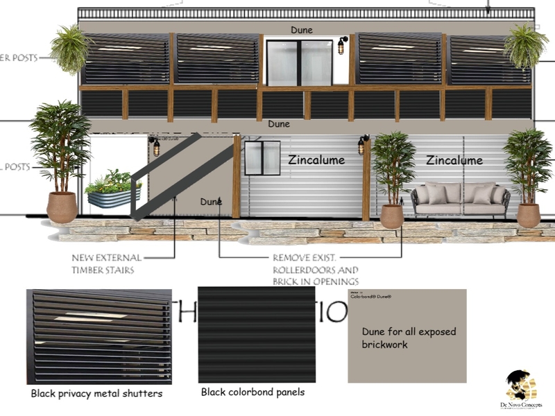 Michael's north elevation Mood Board by De Novo Concepts on Style Sourcebook